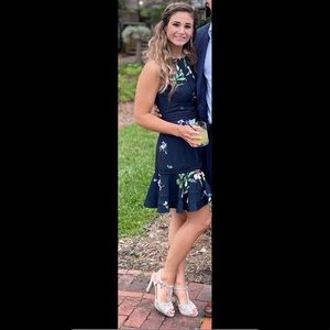 Keepsake Navy and Floral Cute Dress!